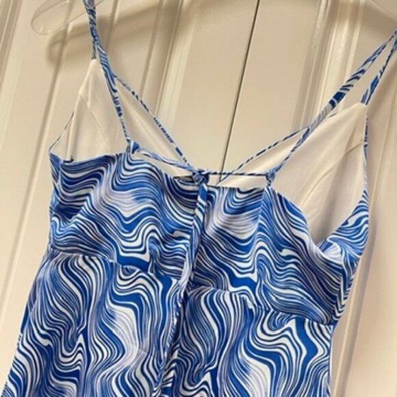 Forever 21 Psychedelic Print Mini Dress Blue – XS - Picture 12 of 16